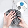 Ball Hanging Hand Towel, 3 Pcs Chenille Hand Towels for