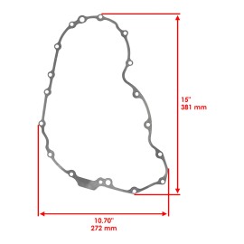 Celox for Yamaha Road Star XV1700 XV 1700 2002 2003 2004 05-2014 Clutch Cover Gasket