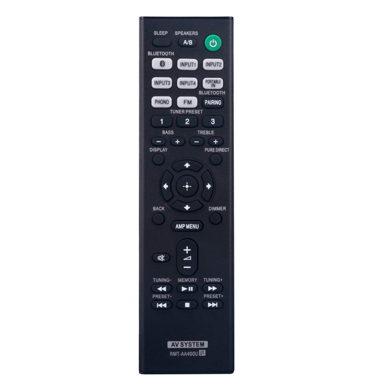 RMT-AA400U Replace Remote Control - WINFLIKE RMTAA400U Remote Control Replacement