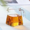 Glass Pitcher with Handle, Milk and Cream Pitcher Cup Jug,