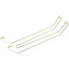 Bard's Gold-Toned Wall Mountable Hanger, 8.75" H x 2" W