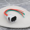 EMSea Car Front Radar Sensor 8-Pin Plug 90980-1252 88210-06090 Compatible