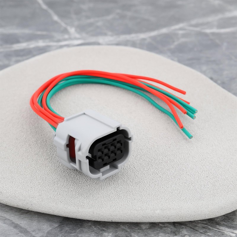 EMSea Car Front Radar Sensor 8-Pin Plug 90980-1252 88210-06090 Compatible