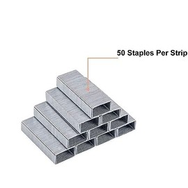 No.10 Mini Premium Staples for #10 Staplers, 1000 pcs Per Box, Pack of 3 Boxes, 3000 pcs in Total, Silver by Meher