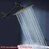 NearMoon Adjustable Shower Arm Universal Connection, Extension Arm, Adjust Angle