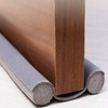 Under Door Draft Stopper for Gaps - Cold & Heat Block Gray 2ea