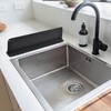 Silicone Sink Splash Guard, Sink Splash Guard with Suction Cup,
