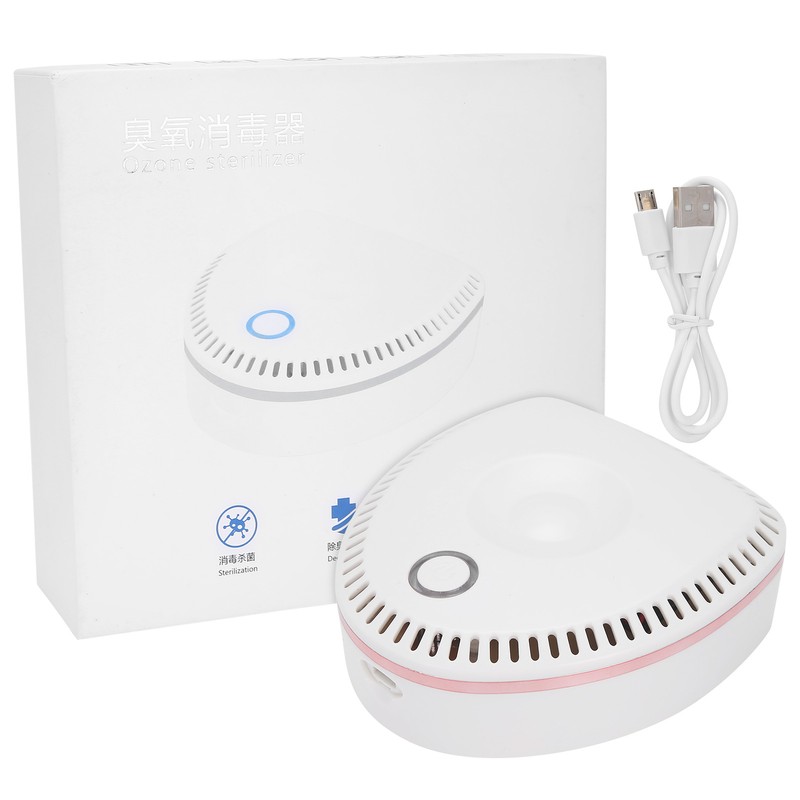 USB Charging Portable Office Car Ozone Cleaner Machine Restroom Refrigerator