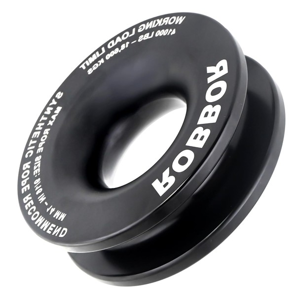 Robbor Recovery Ring 4 Inch Aircraft Grade Aluminum Heavy Duty