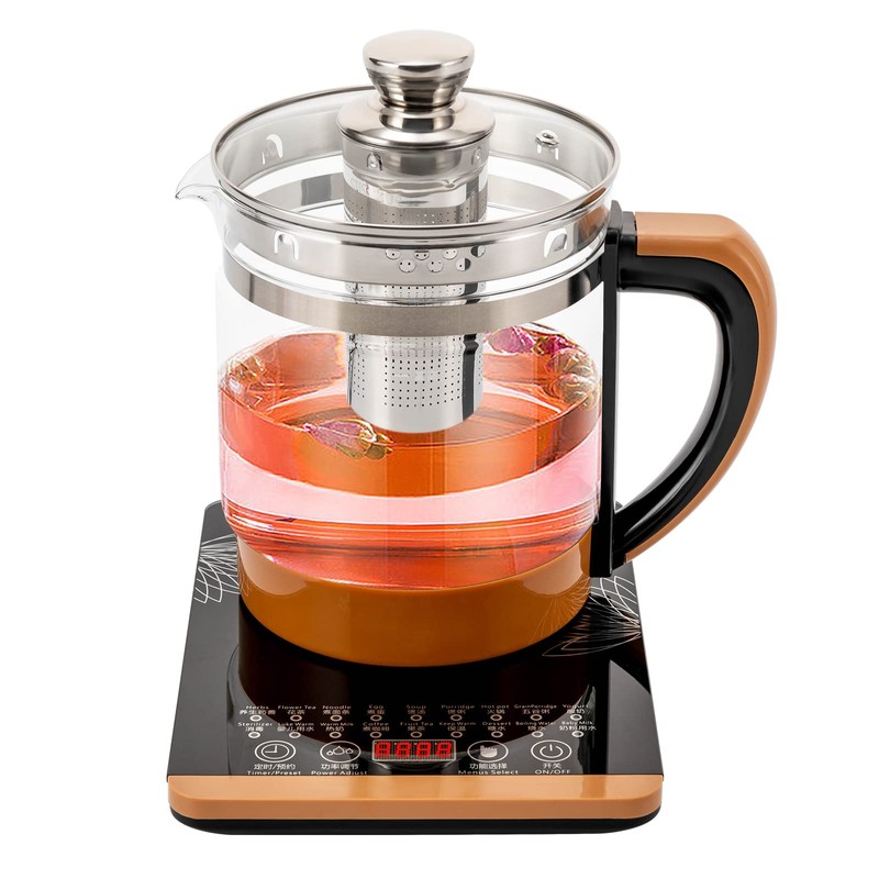 1.8 L Electric Glass Kettle Multifunctional Electric Kettles for Boiling