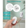 HAPYTHDA Remote Control Outlet,Remote Light Switch with 15A/1500W and 500
