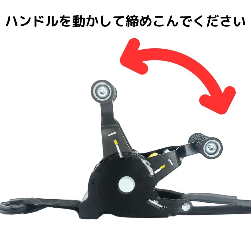 GANGWAY JAPAN Tie Down Belt, Automatic Winding, 1.0 in x
