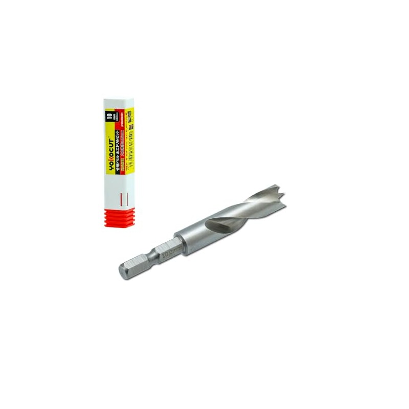 YOKOCUT Bamboo Drill Bit 0.4 inch (10 mm) Woodworking Drill