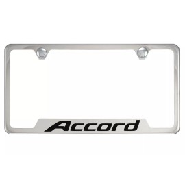 MVP Chrome License Plate Frame for Accord