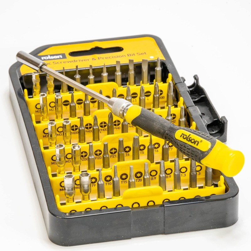 Rolson 28288 51 Pc Screwdriver & Precision Ser