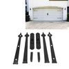 Magnetic Garage Door Hinges Handles American Style ABS Decorative Gate