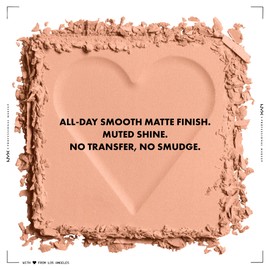 NYX PROFESSIONAL MAKEUP Can't Stop Won't Stop Mattifying Pressed Powder - Bright Peach