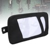 10in Black Surfboard Surfing Fin Storage Bag Durable Canvas Handbag