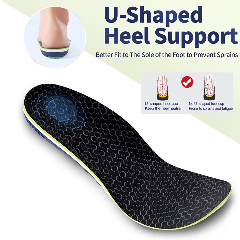 OISENSE Orthopaedic Insoles Men Women 45-46