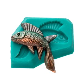 Fish Silicone Mold Food Safe Fondant, Chocolate, Candy, Resin, Polymer Clay, Craft, Jewelry Food Mold.