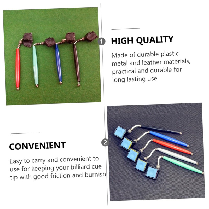 Mipcase 1pc Snooker Pool Cue Tip Pricker Tool Compact Billiard