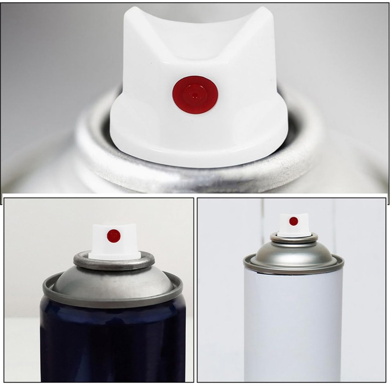 FUNOMOCYA 15Pcs Aerosol Spray Caps Paint Nozzles Replacement Caps Universal