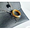 Dtup Anillo Único Tolkien Brilla En La Oscuridad C/cadena Hobbit