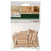 Bosch 120 x Wooden Dowels 10 x 40 mm