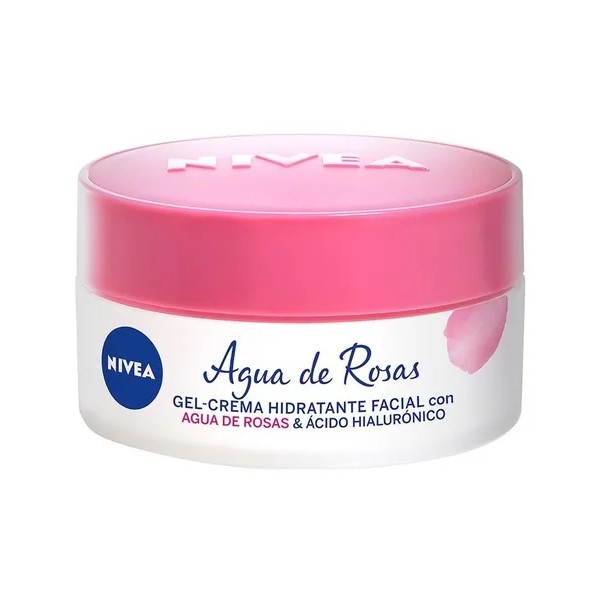 Gel Crema Facial Nivea Agua Rosas Ácido Hialurónico 50ml Tipo