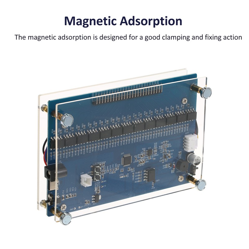24 Series Lithium Battery Voltage Detector with Acrylic Shell Baffle,