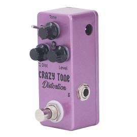 Electric Guitar Distortion Pedal Tone Distance Level Knob Aluminum Alloy Effects Pedal for Performance