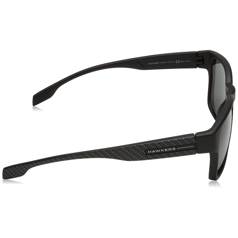 HAWKERS CORE Sunglasses for Men and Women, Black Polarised ·