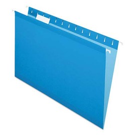 PFX415315BLU - Colored Reinforced Hanging Folders