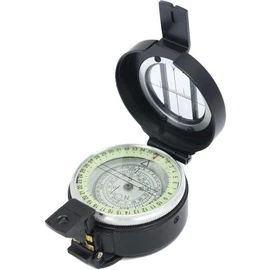 Mil-Tec British Lensatic Metal Compass (Black)