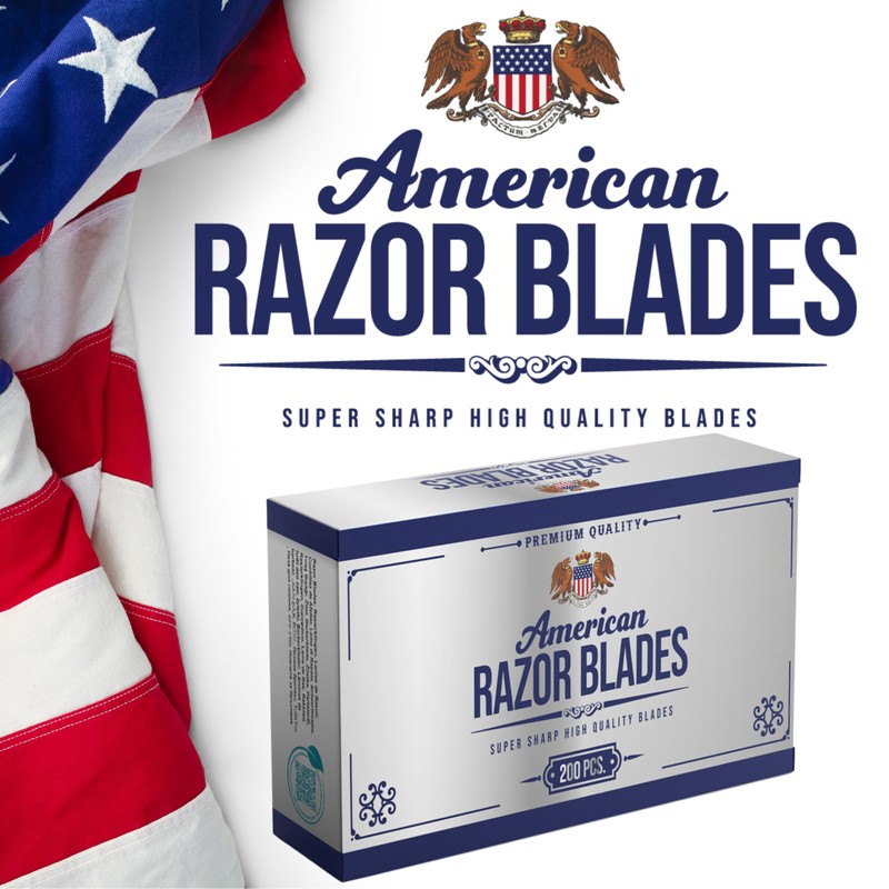 American Razor Blades by The Shave Factory - Super Sharp