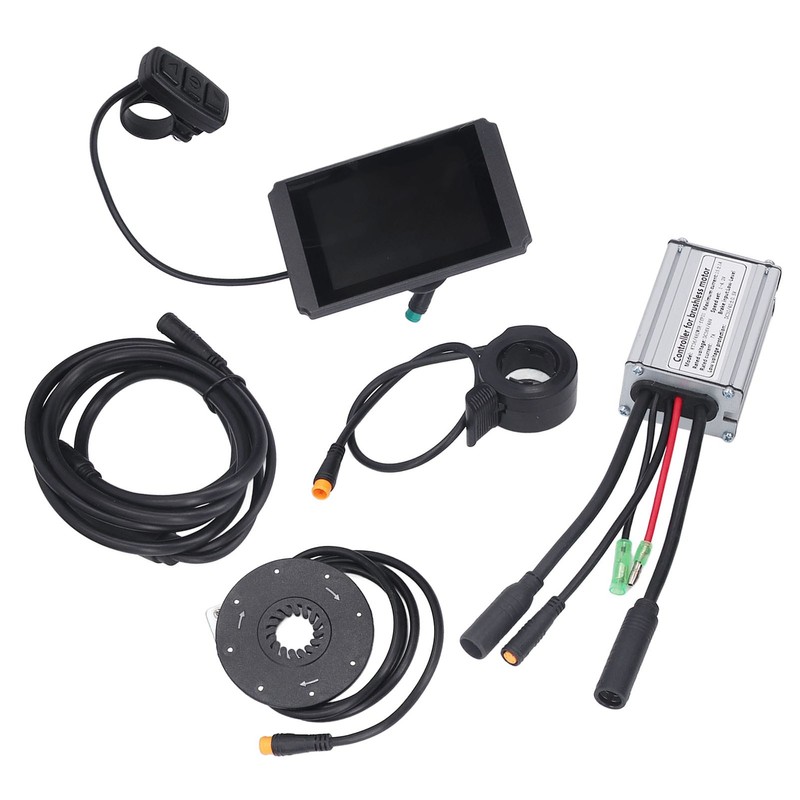 15A Electric Bike Controller Kit Waterproof LCD8H Meter Bicycle Conversion