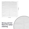Microfiber Cleaning Cloth, Cleaning Rags,3 Pcs, White 11.4 inch x