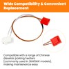 2PCS Probe Square Connector Temperature Overheat Sensor Air Heater Parking