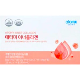 Atomy Inner Collagen 25ml x 14 bottles, 2 weeks supply / 애터미 이너콜라겐 25ml x 14병 2주분