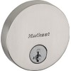 Kwikset 92580-016 Deadbolt, Satin Nickel, Key Lock, 20-Inch