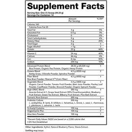 Olympian Labs Ultimate Greens Protein 8 in 1. Plant Protein, Greens & Veggies, Fiber, Probiotics, Antioxidants & Enzymes