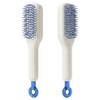 Karohipo one-touch tangle-free hair comb, 2 pieces, white / 카로히포 원터치 엉키지 않는 머리빗, 2개, 화이트