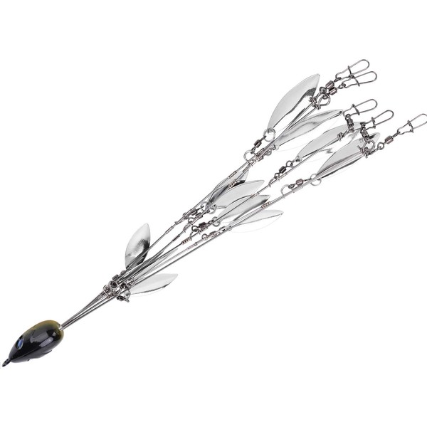 VGEBY Bladed Umbrella Rig, 12 Alabama Umbrella Rig, Umbrella Rig