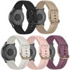 CUNUJIX 5 Pack Silicone Watch Bands for Garmin Vivoactive 6/Vivoactive