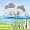 8 Piece Depth Stop Rings Set, Depth Stop for Drills