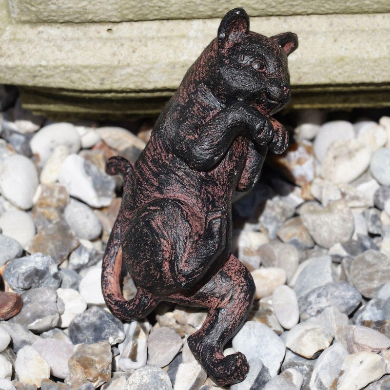 Cat Pot Hanger | Resin Garden Home Ornament Kitten Animal