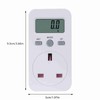 UK Plug Plug-in Digital LCD Energy Monitor Power Meter Electricity