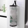 JINXUANXUDYL 2 Pcs Plastic Bag Organizer Mesh Garbage Bag Storage
