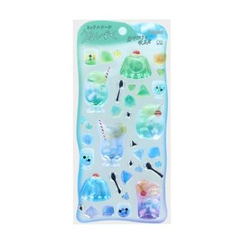 Sun-Star Stationery S8817863 Sticker, Water, Squishy, Afternoon Coffee Shop