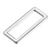 sourcing map Metal Rectangle Ring Buckles 39x12.5mm for Bags Belts